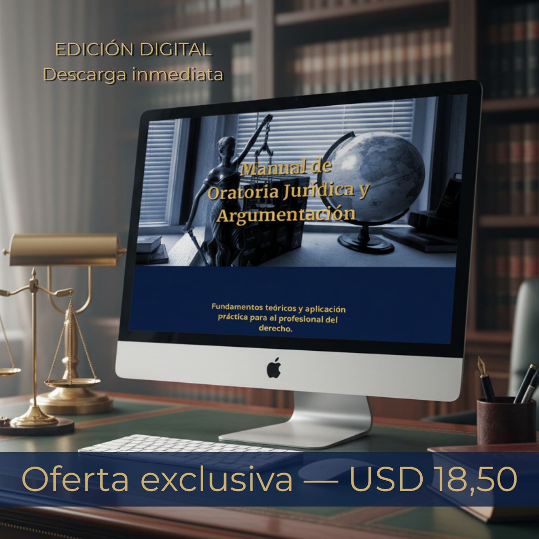 Manual de Oratoria Jurídica y Argumentación: Fundamentos Teóricos y Aplicación Práctica